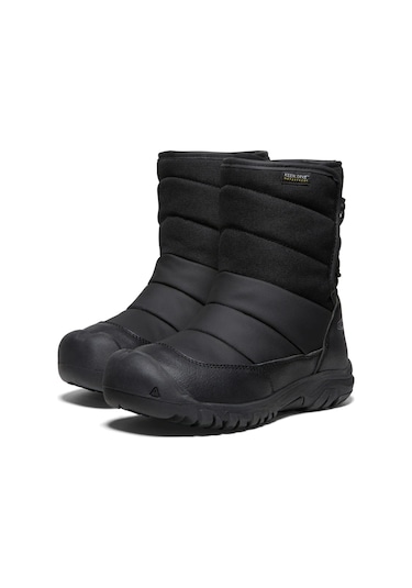 Keen Puffrıder Wp Çocuk Bot Black/steel Grey Gri - Siyah