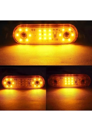Ahmet Otomotiv 4 Adet 21 Ledli Çakar Led Lamba 12v-24v