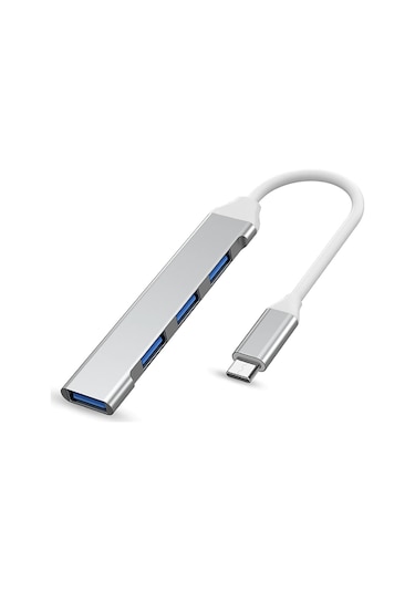 Type C Usb 3.0 Hub 4 Port 3.0 Usb Type C Çoklayıcı Slim