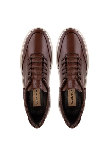 Tamer Tanca Erkek Hakiki Deri Kahverengi Sneakers & Spor Ayakkabı 530 1275 Erk Ayk Sk25-26 Kahve Kahve