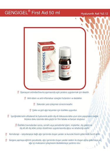 Gengigel First Aid Oral Fluid 50 ML