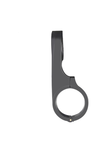 Ximistore9 Bisiklet Bilgisayar Ve Fari İçin Optimal Görünüm Sağlayan Çok Fonksiyonlu Uzantı Tutucu Pc/tpu, Siyah Siyah