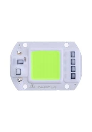 PowerLed Cob Led 50 W 220 V 5 Adet Yeşil Işık Ac Projektör Çip