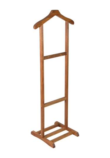 Apak Ahşap Dekoratif Dilsiz Uşak Elbise Ceket Palto Askısı Meşe