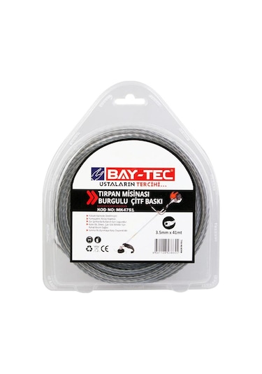 Burgulu Çift Baskı Tırpan Misinası 3.5 Mm X 41 Mt Mk4751