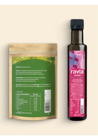 Ravla Anne Çayı -120 G - Ravla Lohusa Bitkisel Yağ Karışım 250 Ml