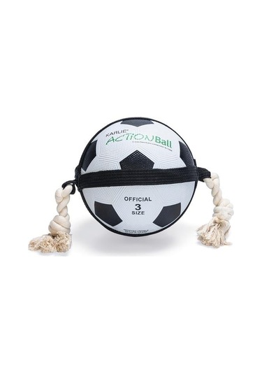 Karlıe Futbol Topu 3 Numara 19 Cm İpi Çıkarılabilir