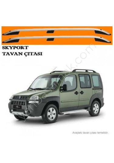 Fiat Doblo 2003-2009 Port Bagaj Tavan Çıtası