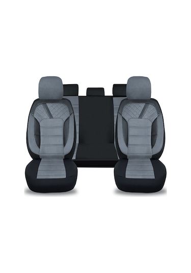 Pandami Oto Koltuk Kılıfı, Tam Set, Tay Tüyü / Bebek Mavisi