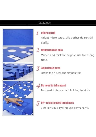 Gül-giysi Katlanır Tahta Giyim Klasörü Bender T Shirt Süveter Organizatör Çamaşır Giyim Plastik Hızlı Giysi Saklama Organizatör