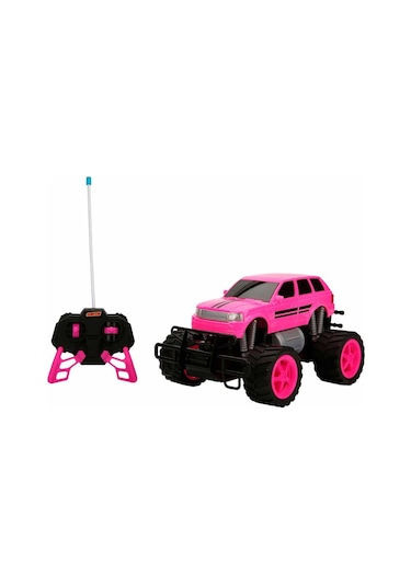 1:18 Uzaktan Kumandalı Neon Jumbo Weels USB Şarjlı Araba 26 cm. 1