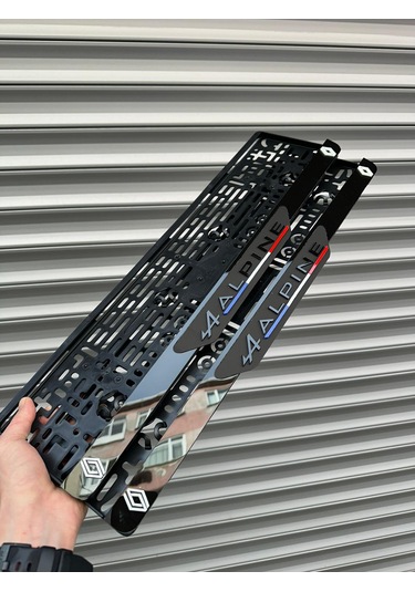 Vipplaka Alpine Uyumlu Ortası Mat Plakalık