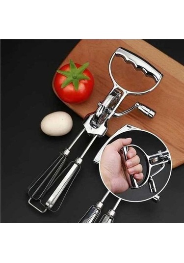 Didadodo Yumurta Paslanmaz Kafa Gümüş Ergonomik El Çırpıcılar Paslanmaz Çelik Gd Gümüş Gümüş