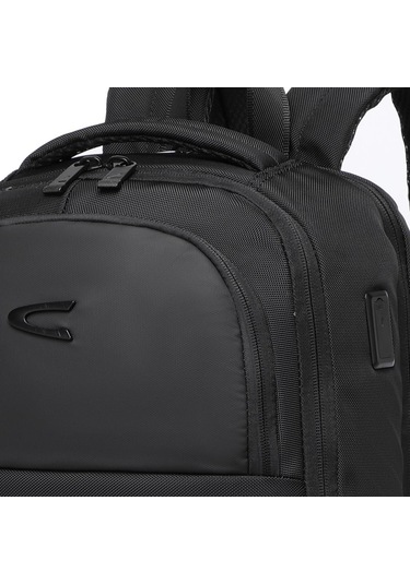 C-active Laptop Gözlü Business Sırt Çantası Oxford Kumaş 8681 Siyah