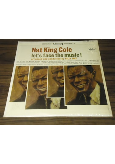 Nat Kıng Cole - Let'S Face The Music . LP 1963 Vocal Jazz