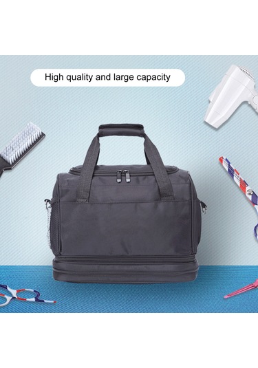 Yifomall Geniş Kapasiteli Çok Amaçlı Çanta - Seyahat, Saç Bakımı, Güzellik Ve Makyaj İçin Moda Aksesuarı, Omuz Askısı Ve Çıkarılabilir Taban İle