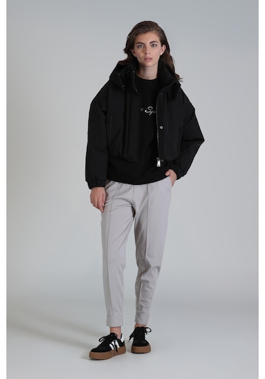 Lufian Porto Kadın Pantolon Stone Stone 121190008100577 Stone Taş Rengi