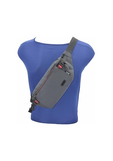 Ççs 31316 Günlük Bel Çantası Gri