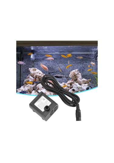 Folinda 24v Dc Güneş Enerjili Mini Su Pompası - 650l/h Akış Hızı, Paslanmaz Çelik Şaft, Sualtı Kullanıma Uygun, Akvaryum Ve Fontan İçin