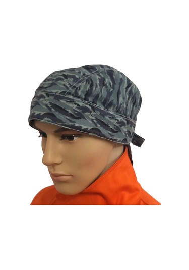 Dofolink Mürekkep Renkli Welder Kaskı - Ateş Direnci Kumaş, Isı Yalıtımı, Konforlu Nefes Alım, Bağcıklı Tasarım, Welding Koruyucu Kask