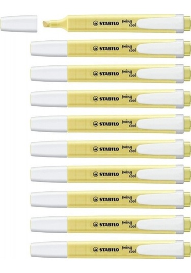 Stabilo Fosforlu Kalem Swing Cool Sarı 10 Lu 275/24 Sarı