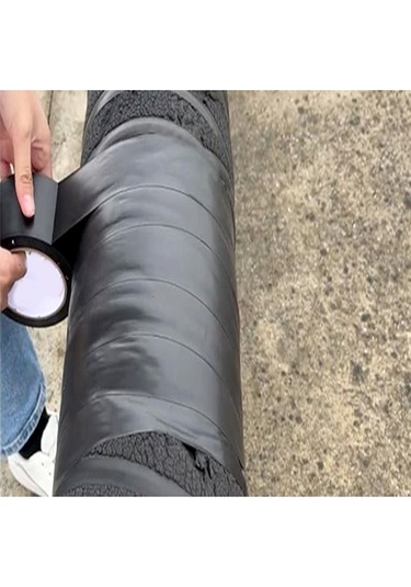 Siyah Pvc Bant 6 Adet 10cmx25metre İzolasyon Bandı 100mm Bant.evi