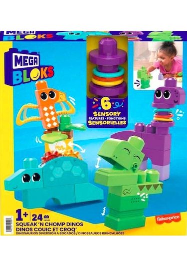 Mega Bloks Sesli ve Hareketli Dinozorlar