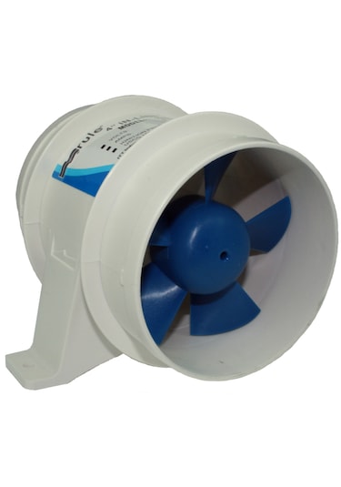 Rule Marine 12 Volt Boru Tip Sessiz Blower Fan Havalandırma 100mm
