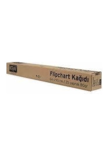 Kraf Flipchart Kağıdı Rulo 25yp 703 G