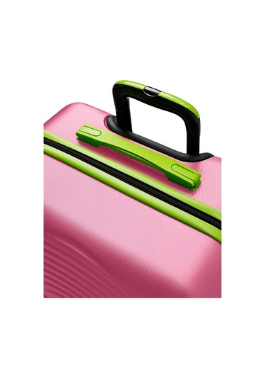 Büyük Boy Valiz 4x2 Teker Pembe 1169