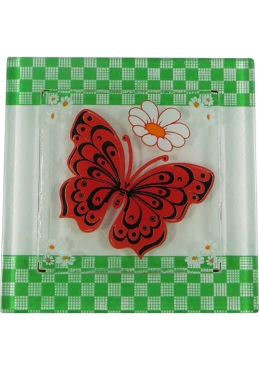 Dekoratif Cam Gider Kapağı 2 Al 3 Gelsin Açıklamayı Okuyunuz Çok Renkli