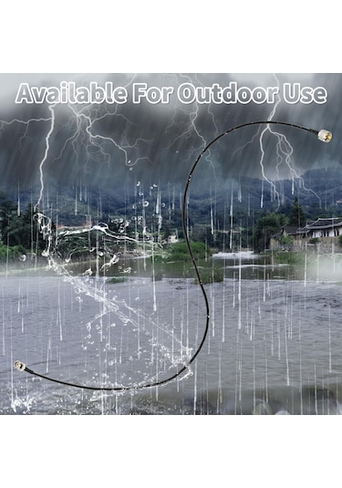 Sones 0,5 M Bnc Erkek - Uhf Erkek Rg58 Adaptör Kablosu