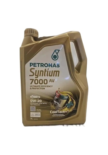 Petronas Syntium 7000 AV 0W-20 Tam Sentetik Motor Yağı