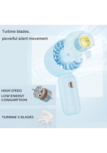 Cbtx Ördekli Taşınabilir Mini Cep Fanı