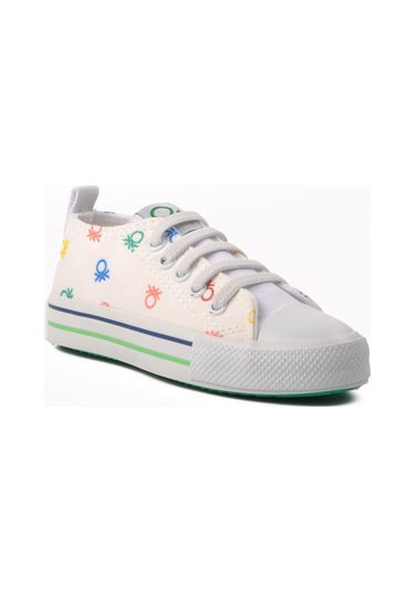 Beyaz Çocuk Spor Ayakkabı Bn-30660 F Beyaz