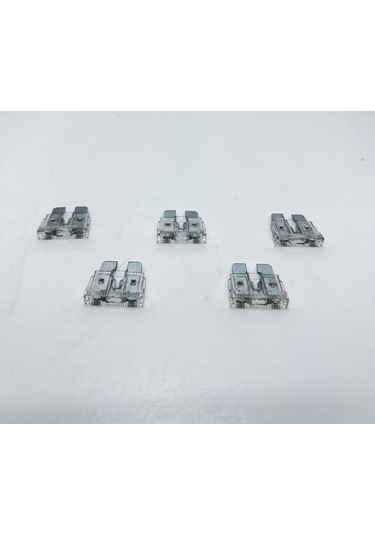 5 Adet 25 Amper Gri Standart Bıçak Sigorta 25a