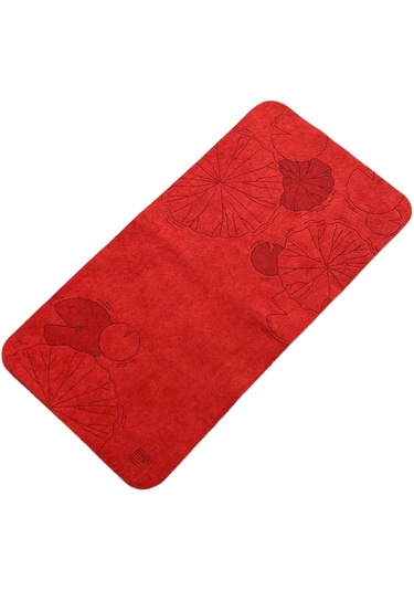 Çok İşlevli Emici Çay Havlusu Bardak Altlığı - Kırmızı