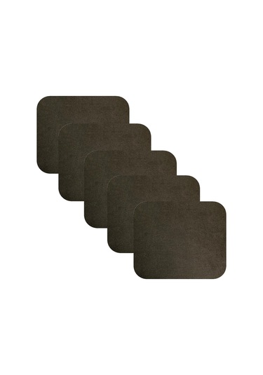 Knsz oturma minderi 5 li artis&mutlu kahve penye kumaş tel bar taburesi sandalyesi için