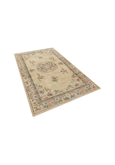 100% El Dokuma Vintage Halı 158 X 263 Cm 10095