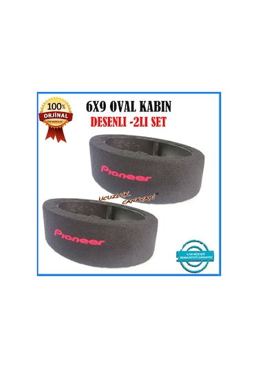 Pioneer 6X9 Oval Hoparlör Kabini 2Li Set
