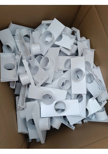 Hidroponik Nft Kare Boru Kanal Tahliye Kapağı 100 45 10 Adet