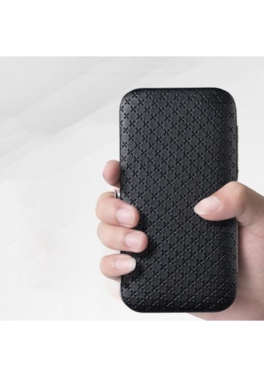 Moda Ouzhan 1 Takım Profesyonel Manikür Kesiciler Kompakt Paslanmaz Çelik Rahat Kılıf Manikür Seti Pedikür Malzemeleri F