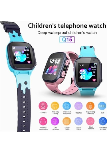 Smartest Q539/2021 Akıllı Çocuk Takip Saati (İthalatçı Garantili)