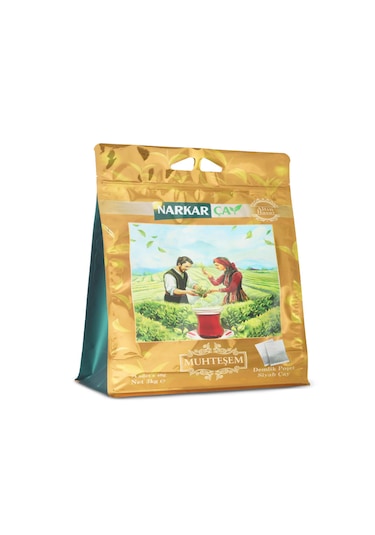 Çay Hançay Narkar Muhteşem Altın Hasat 40gr'lık Demlik Poşet Çay 12kg 3kg X 4 Adet Yeni Ambalaj