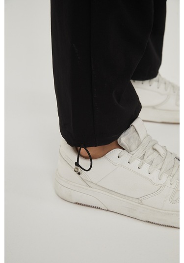 Camp Scoutland Camp550 Outdoor Tactical Kargo Cepli Ayarlanabilir Paçalı Oversize Erkek Jogger Yürüyüş Pantolonu Siyah