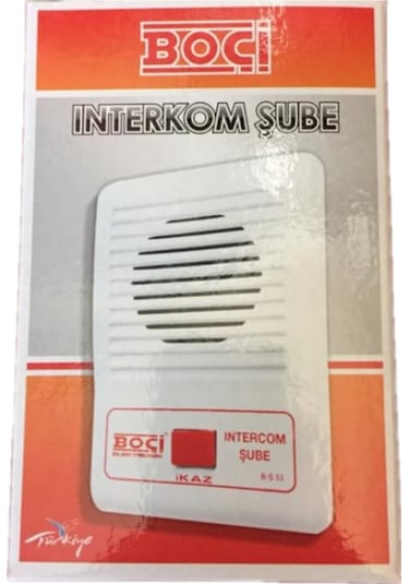 Boçi Diafon Şubesi N11.486