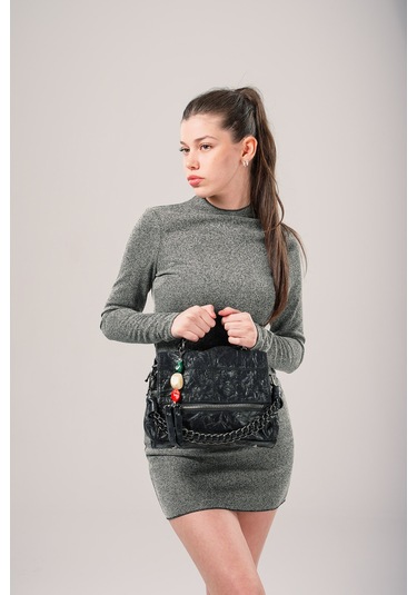 Ççs Kadın Omuz Çantası Ccs18030 Siyah Siyah