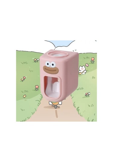 Elmpaly Pembe 1 2 Adet Duvara Monte Otomatik Diş Macunu Sıkma Aparatı Temassız Manyetik Lazy 1