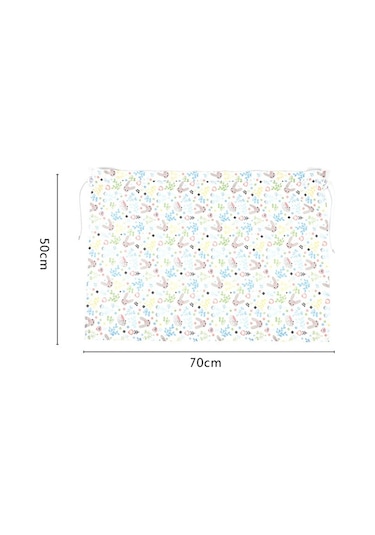 Cbtx Global Sevimli Desen Baskılı Araba Penceresi Anti-uv Perde Pamuklu Bez Araç Yan Cam Güneşlik Perdesi - Nokta / Kahve