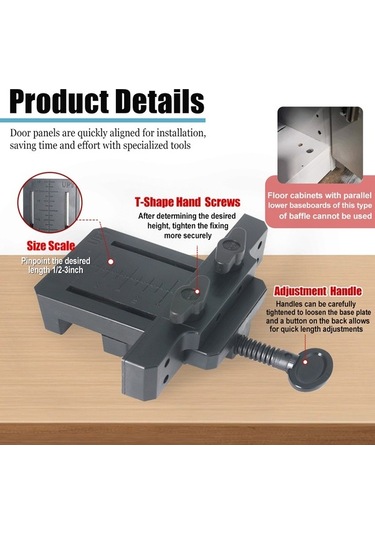 Carrier- Dayanıklı, "pratik Dolap Kapısı Montaj Aparatı -